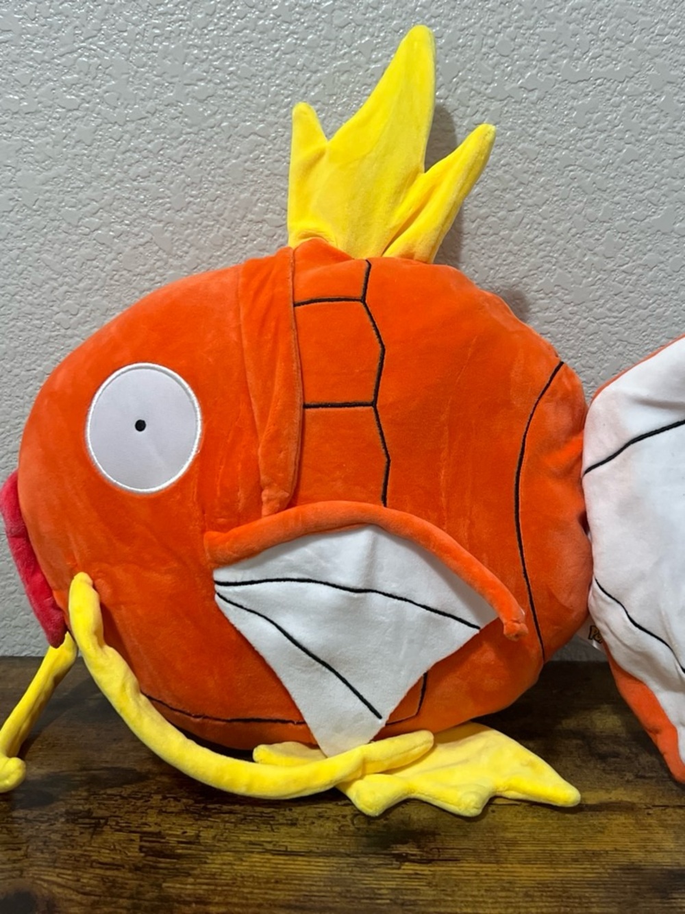 Magikarp Plush Fish Toy - Orange & Yellow Plush Nwot from Round 1 18”